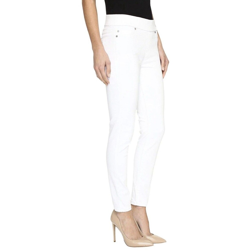 Liverpool White Pull-On Denim Legging Jeans Sz 4/27 The Ankle Skinny